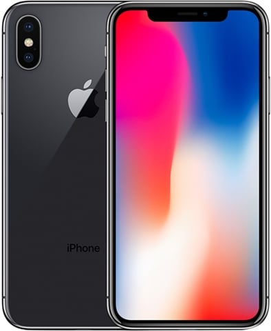 Apple iPhone X 64GB Space Grey, Unlocked A